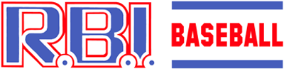 RBI Baseball logo for NES